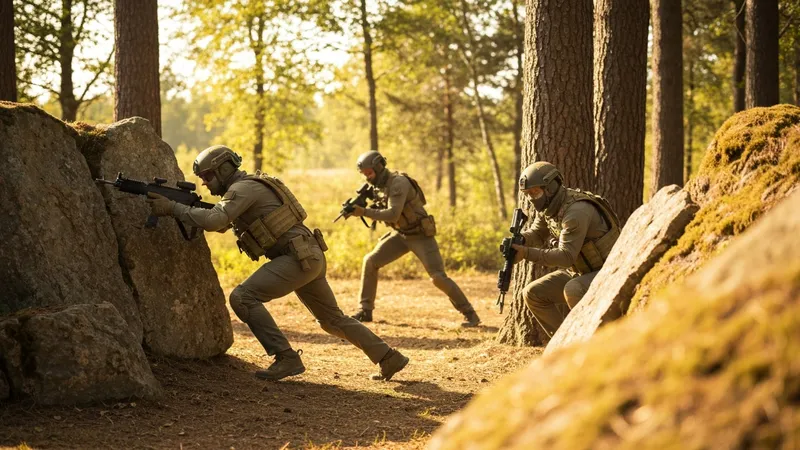 Placement et déplacements en airsoft : conseils pratiques